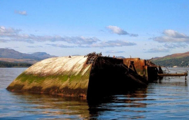 sunkenships03 12 navi affondate che possono essere visualizzate senza attrezzatura subacquea