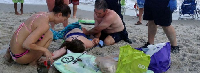 Gli squali attaccano le persone, senza nemmeno pensare di ascoltare le opinioni degli esperti