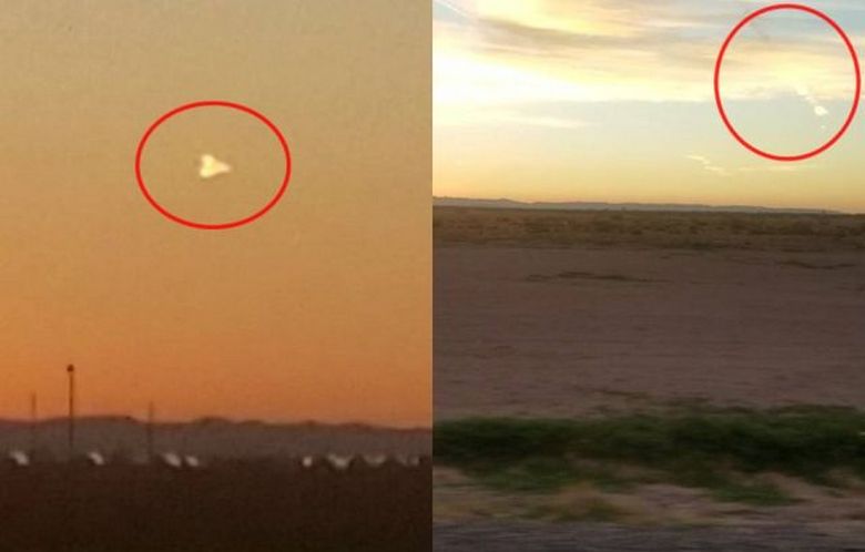 Gli americani del Texas hanno catturato un UFO unico nel cielo