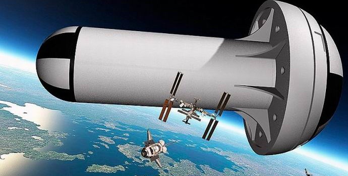 Gli americani costruiranno una futuristica stazione spaziale sotto forma di un fungo