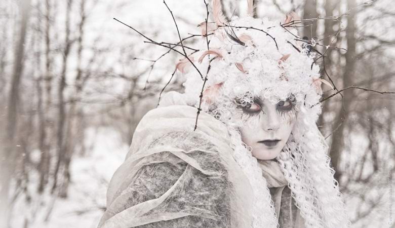 Fantasmi di neve fotografati americani