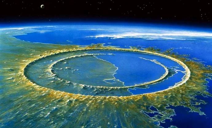 L'anomalo cratere Craxulub inizia a perforare