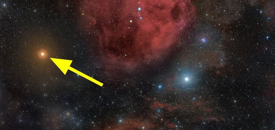 Gli astronomi registrano un'esplosione di onde gravitazionali dalla direzione di Betelgeuse 