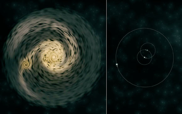 Gli astronomi hanno scoperto un insolito sistema stellare 