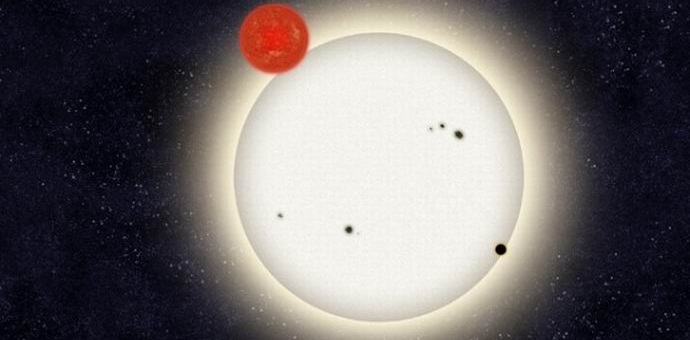 Gli astronomi hanno scoperto un pianeta con quattro soli