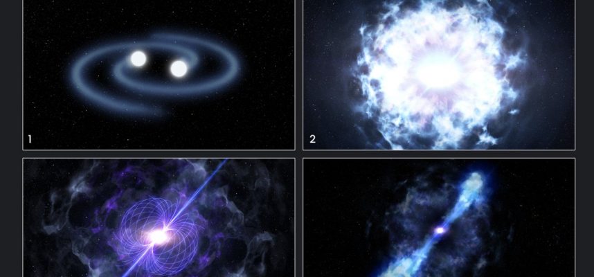 Gli astronomi cercano di spiegare l'esplosione insolitamente brillante di Kilonova 