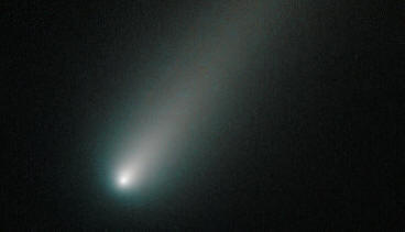 Immagine del telescopio Hubble della cometa ISON