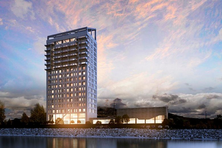 Miös Tower - l'edificio più alto fino ad oggi costruito in legno