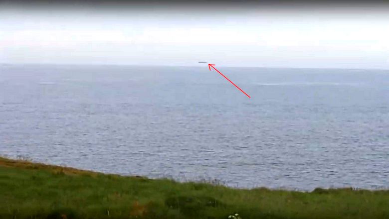 Gli inglesi hanno tolto un UFO cilindrico