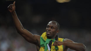 Atleta giamaicano Usain Bolt. Archivio