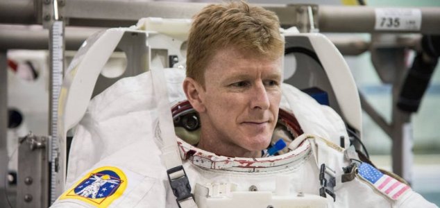 L'astronauta britannico correrà una maratona nello spazio