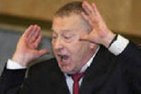 Zhirinovsky su un meteorite