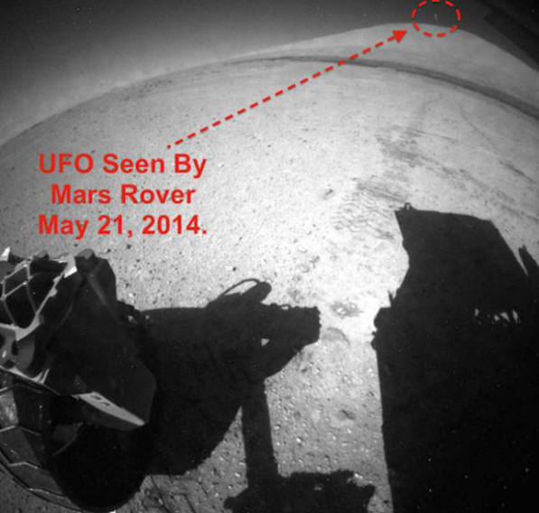 Qualcosa decolla regolarmente da Marte