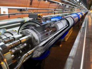 Cosa succede se si mette in mezzo al raggio del Large Hadron Collider