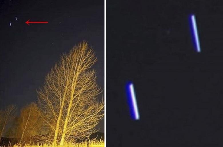 Gli UFO cilindrici colpiscono l'obiettivo della fotocamera di un fotografo professionista in Norvegia