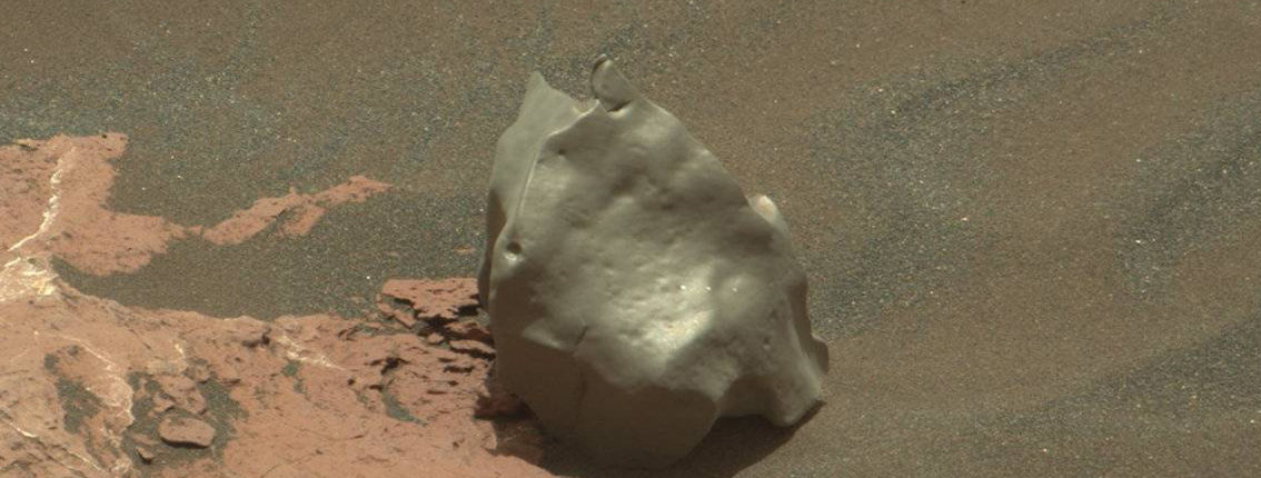 Curiosity scopre un altro oggetto di ferro su Marte 
