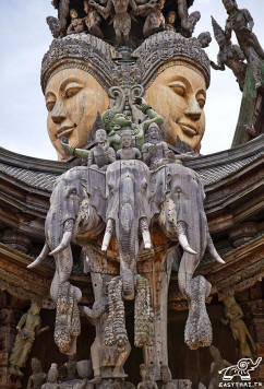 Tempio della verità a Pattaya