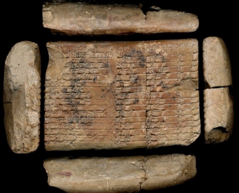 La più antica tavoletta babilonese può riscrivere la storia della matematica mondiale