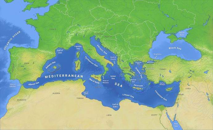 La Germania voleva drenare il Mar Mediterraneo e rendere verde il Sahara.