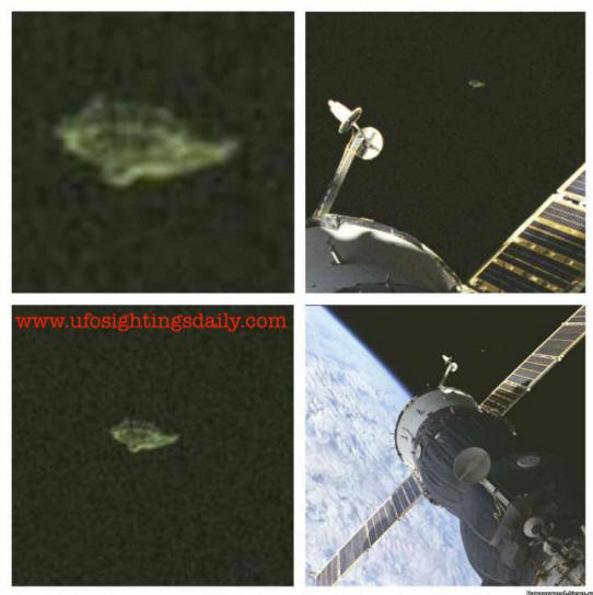 E ancora, un UFO insolito vicino alla ISS