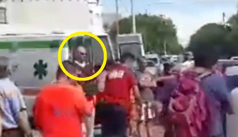 L'alieno è stato esaminato nel video dalla scena dell'incidente in Argentina