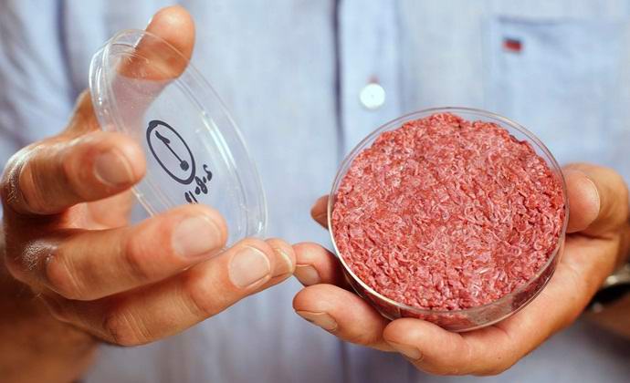 La carne artificiale è diminuita di prezzo di 30 mila volte