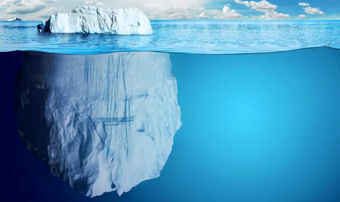 Un gigantesco iceberg porterà a una catastrofe