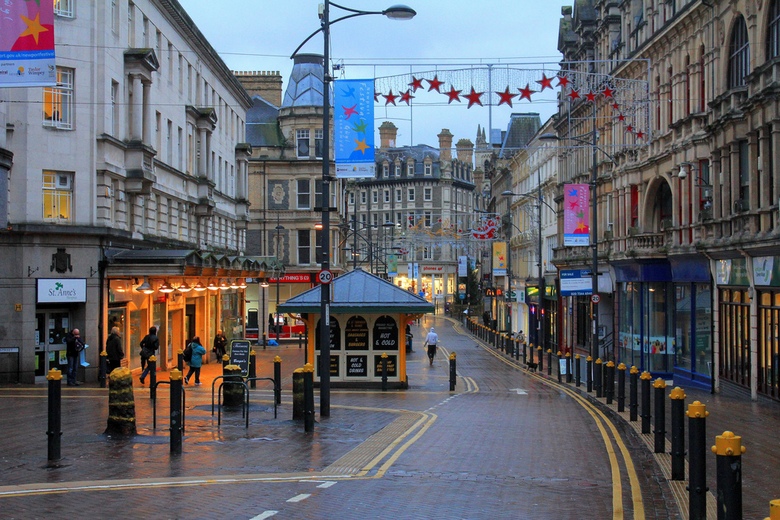 Come un americano che pranza in un ristorante che non è nel nostro mondo.