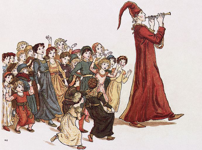 Come Hamelny Pied Piper ha punito i cittadini per la loro ingratitudine