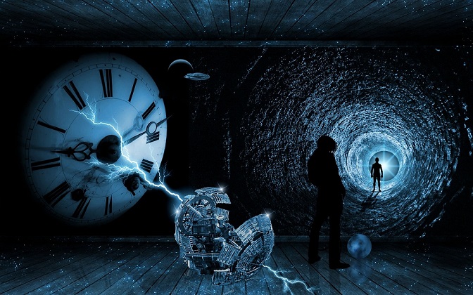 La telecamera di sorveglianza ha girato un viaggiatore nel tempo? Video