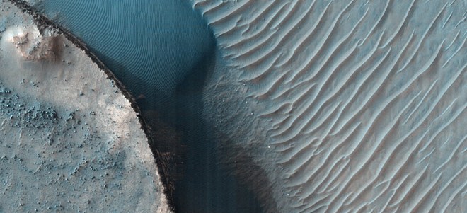 Il cambiamento climatico su Marte ispira speranza