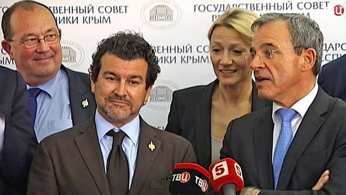 La Crimea ha aperto le braccia amichevoli agli ospiti francesi