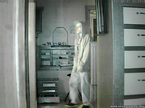 L'appartamento è stato derubato da un fantasma? Foto