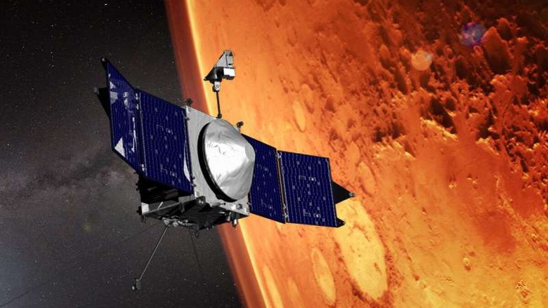 Il satellite marziano MAVEN ridurrà l'altezza della sua orbita