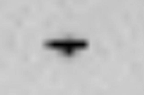 Il rover ha fotografato un UFO triangolare impennata