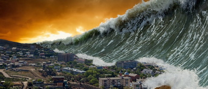 È possibile fermare il muro dello tsunami?