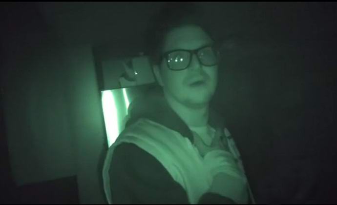 Un fantasma girato in uno show televisivo americano