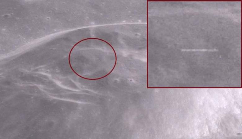 Sulla luna ho trovato una passerella e un enorme UFO