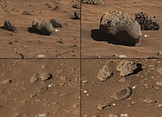 La testa della maya marziana e il suo piatto rotto