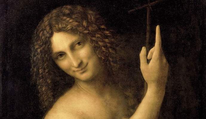 Sulla tela di da Vinci ha trovato un'immagine nascosta di un alieno