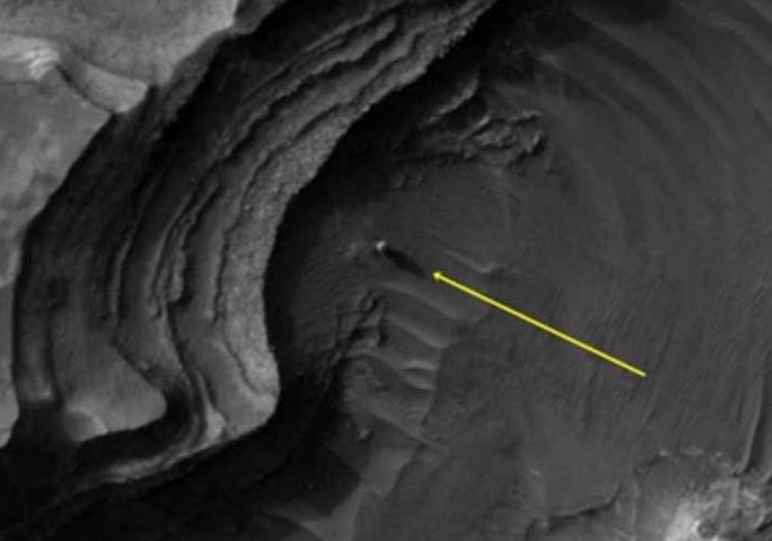 Strutture artificiali ritrovate sulla superficie di Marte