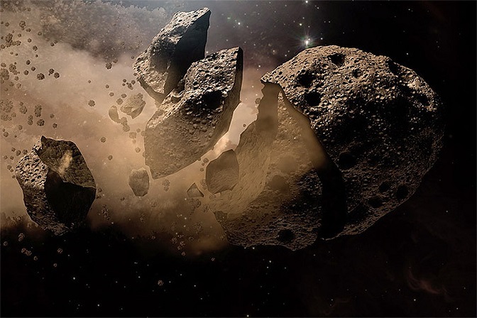 In realtà, distruggere un asteroide non è così facile come sembra.