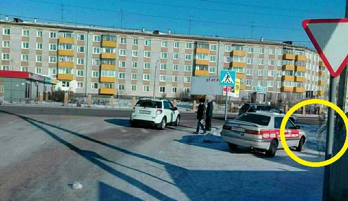 Sulla strada di Ulan-Ude fotografato un fantasma?