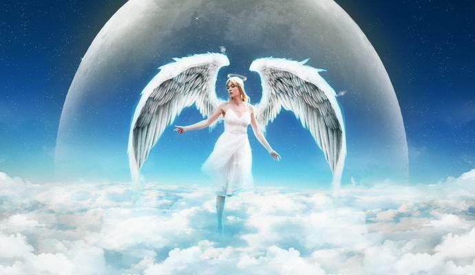 Il video è stato girato da un angelo che cammina attraverso la nuvola