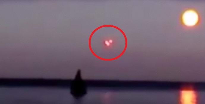 Tre UFO sparati sul Mar Baltico