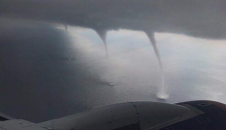 Molti tornado si sono formati sul mare a Sochi