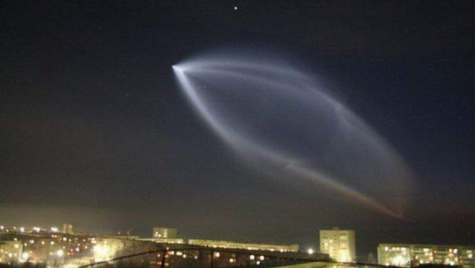 UFO avvistato su Omsk