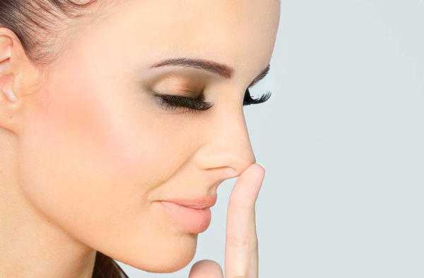 Se la punta del naso prude 