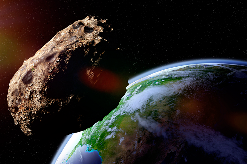 NASA: 6 maggio 2022, un asteroide delle dimensioni di una piramide egizia si scontra con la Terra