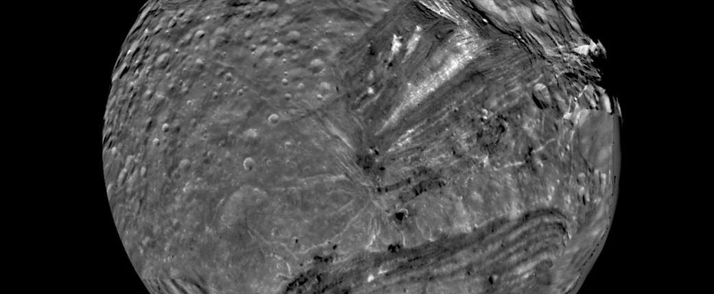 La NASA ha pubblicato una foto del satellite Urano dopo l'elaborazione finale 